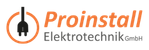 Logo Proinstall Elektrotechnik