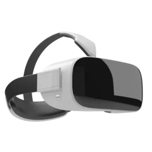 VR-Brille, mit der man virtuelle Rundgänge anschauen kann