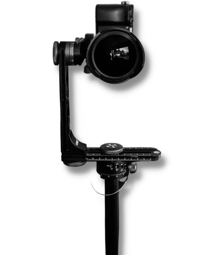 Kamera mit Fisheye-Objektiv für virtuelle Rundgänge