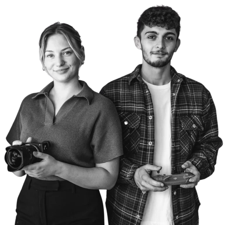 Michelle und Adrian von Immosphere360 Sie erstellen virtuelle Rundgänge